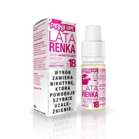 Liquid Pinky Vape 10ml o smaku LATA RENKA Owocowy - 18,99 zł - Polski (Polish)