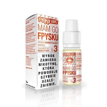 Liquid Pinky Vape 10ml o smaku MAM GO FPYSKU Mango - 18,99 zł - Polski (Polish)