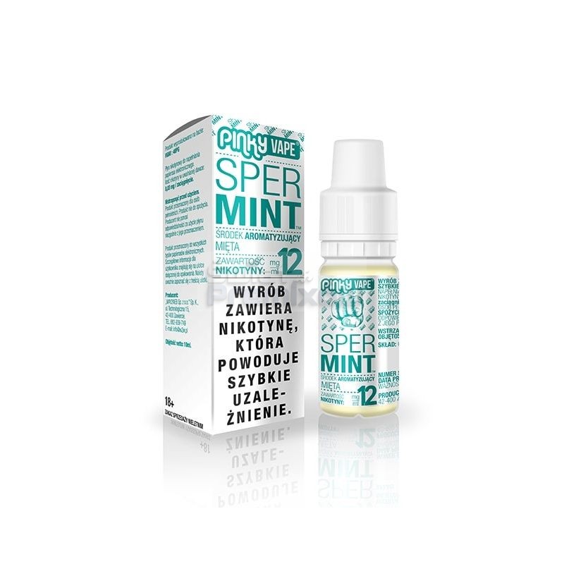 Liquid Pinky Vape 10ml o smaku SPERMINT mięta - 18,99 zł - Polski (Polish) Liquid Pinky Vape 10ml o smaku SPERMINT mięta - 18,99 zł - Polski (Polish)