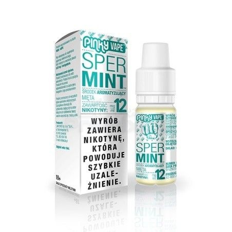 Liquid Pinky Vape 10ml o smaku SPERMINT mięta - 18,99 zł - Polski (Polish)