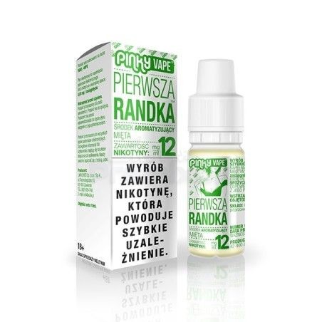 Liquid Pinky Vape 10ml o smaku PIERWSZA RANDKA Mięta - 18,99 zł - Polski (Polish)