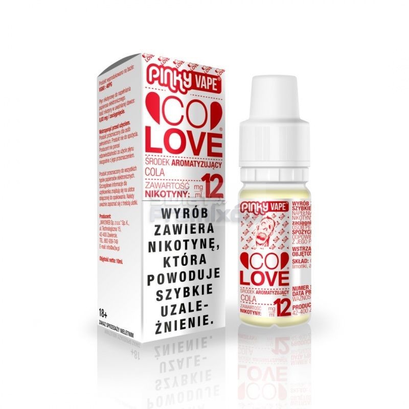 Liquid Pinky Vape 10ml o smaku Cola - 18,99 zł - Polski (Polish) Liquid Pinky Vape 10ml o smaku Cola - 18,99 zł - Polski (Polish)