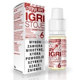 Liquid Pinky Vape 10ml o smaku IGRI STOJE Szampan z truskawką - 18,99 zł - Polski (Polish)
