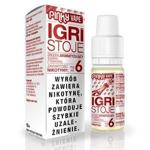 Liquid Pinky Vape 10ml o smaku IGRI STOJE Szampan z truskawką - 18,99 zł - Polski (Polish)