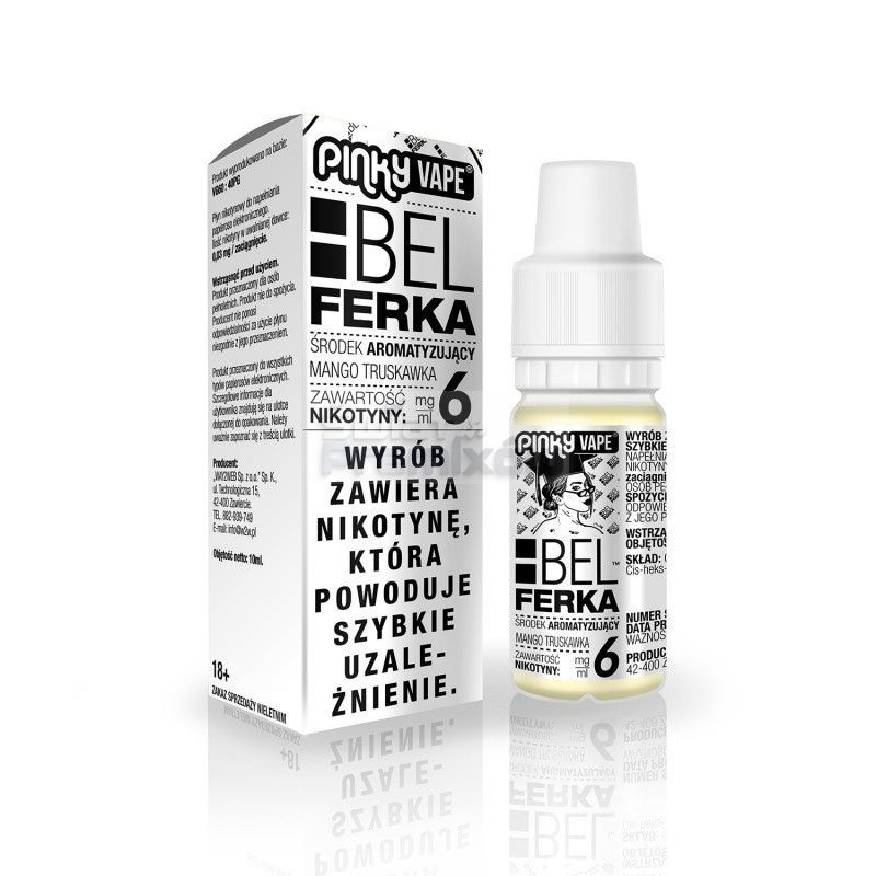 Liquid Pinky Vape 10ml o smaku Mango Truskawka - 18,99 zł - Polski (Polish) Liquid Pinky Vape 10ml o smaku Mango Truskawka - 18,99 zł - Polski (Polish)