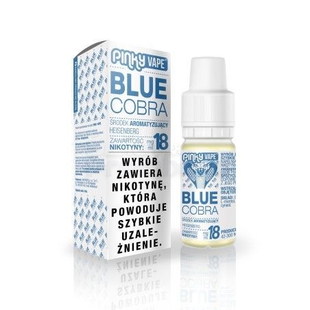 Liquid Pinky Vape 10ml o smaku Blue Cobra Heisenberg - 18,99 zł - Polski (Polish)