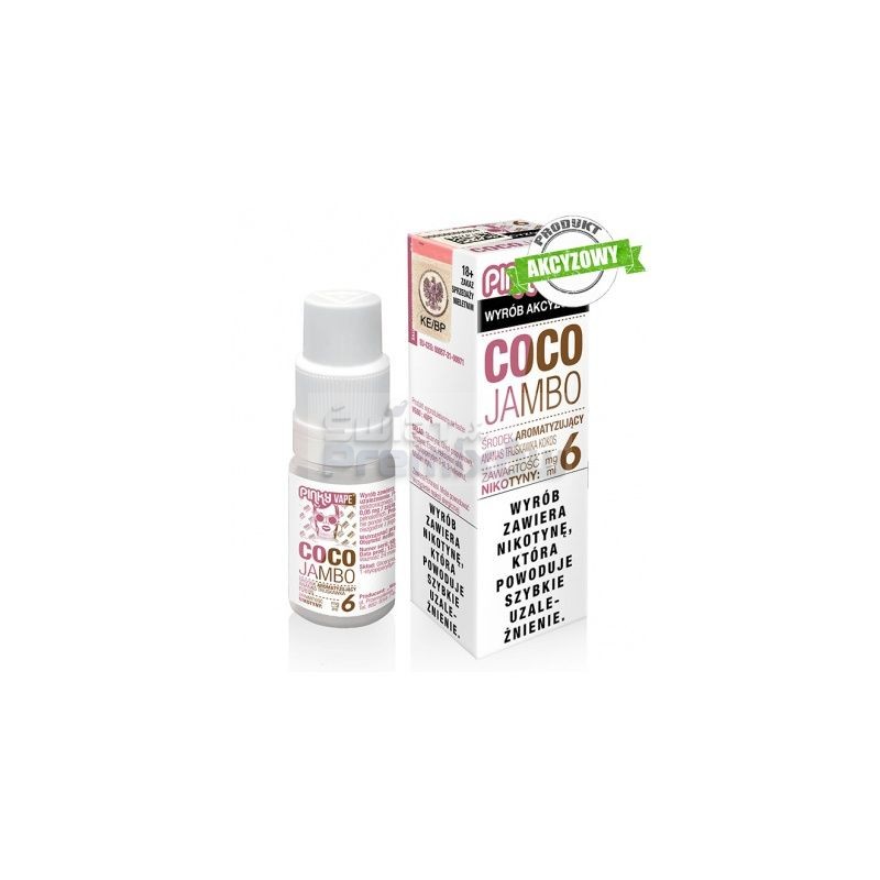 Liquid Pinky Vape 10ml o smaku Coco Jambo Truskawka ananas kokos - 18,99 zł - Polski (Polish) Liquid Pinky Vape 10ml o smaku Coco Jambo Truskawka ananas kokos - 18,99 zł - Polski (Polish)