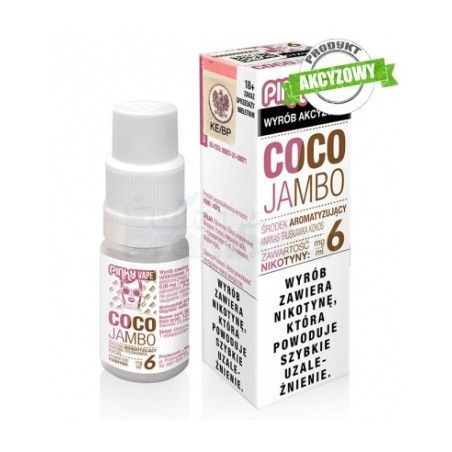 Liquid Pinky Vape 10ml o smaku Coco Jambo Truskawka ananas kokos - 18,99 zł - Polski (Polish)