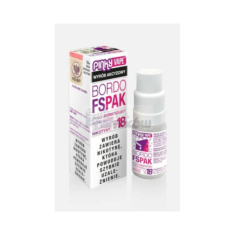 Liquid Pinky Vape 10ml o smaku Wiśnia mango - 18,99 zł - Polski (Polish) Liquid Pinky Vape 10ml o smaku Wiśnia mango - 18,99 zł - Polski (Polish)