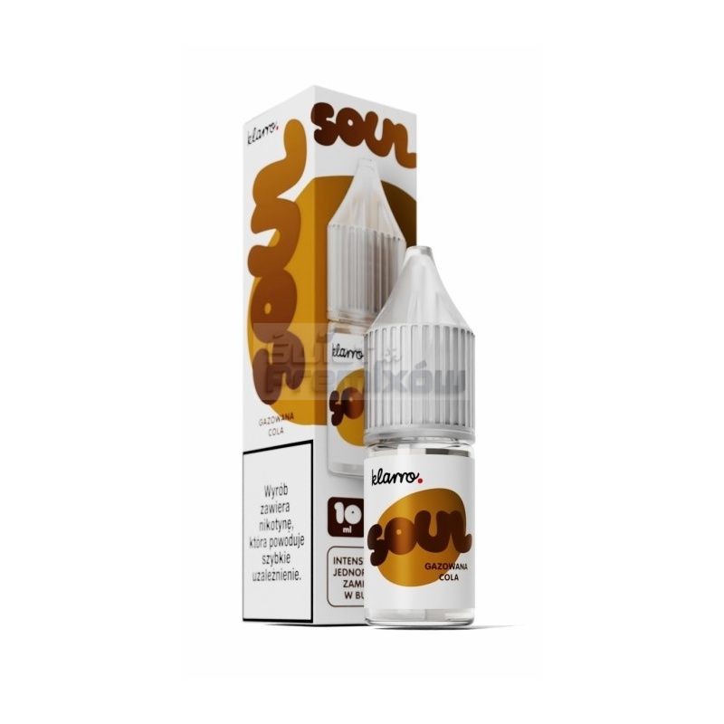 Liquid Klarro Soul Salt 10ml - Gazowana Cola 20mg - - - 27,90 zł - Liquid Klarro Soul Salt 10ml - Gazowana Cola 20mg - - - 27,90 zł -