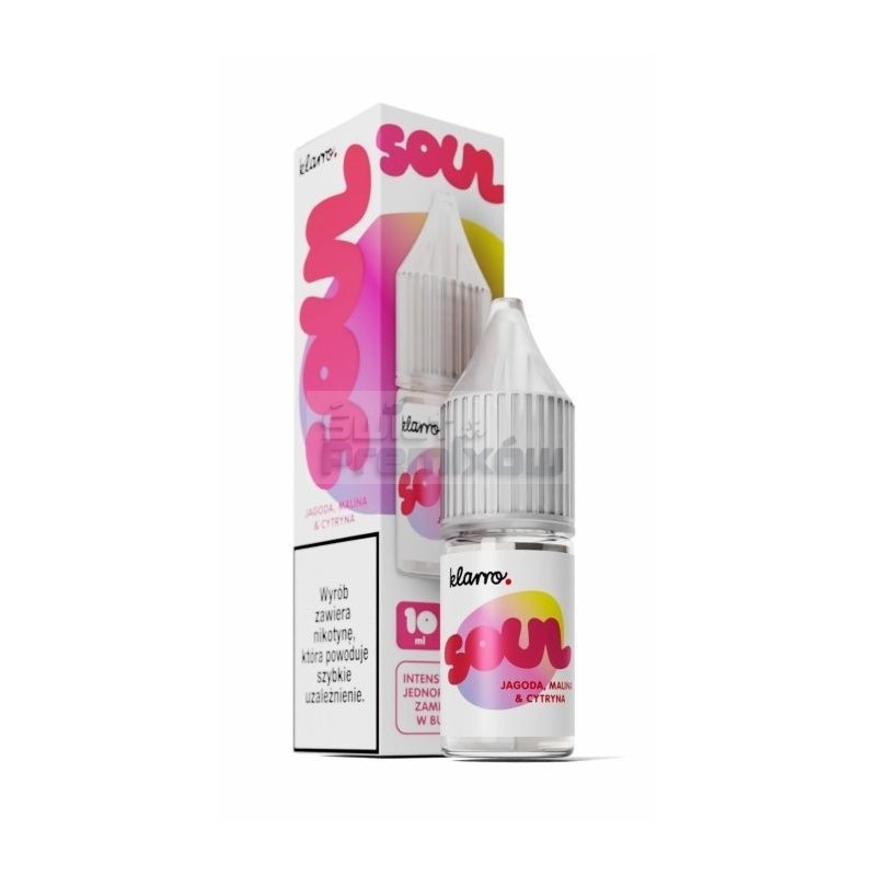 Liquid Klarro Soul Salt 10ml - Jagoda Malina Cytryna 20mg - - - 27,90 zł - Liquid Klarro Soul Salt 10ml - Jagoda Malina Cytryna 20mg - - - 27,90 zł -