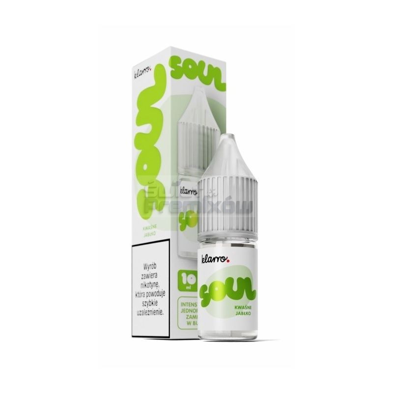 Liquid Klarro Soul Salt 10ml - Kwaśne Jabłko 20mg - - - 27,90 zł - Liquid Klarro Soul Salt 10ml - Kwaśne Jabłko 20mg - - - 27,90 zł -