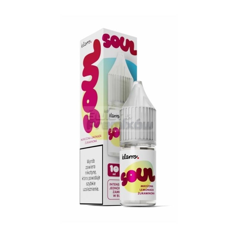Liquid Klarro Soul Salt 10ml - Mrożona Lemoniada Żurawina 20mg - - - 27,90 zł - Liquid Klarro Soul Salt 10ml - Mrożona Lemoniada Żurawina 20mg - - - 27,90 zł -