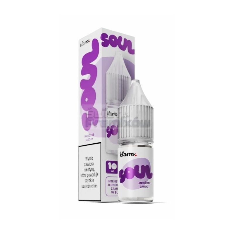 Liquid Klarro Soul Salt 10ml - Mroźone Jagody 20mg - - - 27,90 zł - Liquid Klarro Soul Salt 10ml - Mroźone Jagody 20mg - - - 27,90 zł -