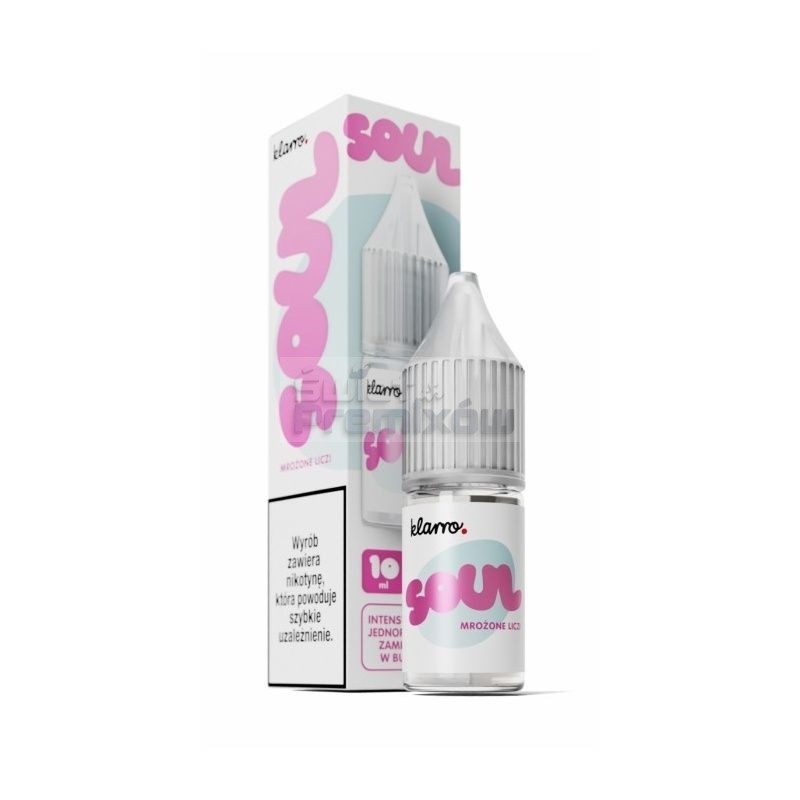 Liquid Klarro Soul Salt 10ml - Mroźone Liczi 20mg - - - 27,90 zł - Liquid Klarro Soul Salt 10ml - Mroźone Liczi 20mg - - - 27,90 zł -