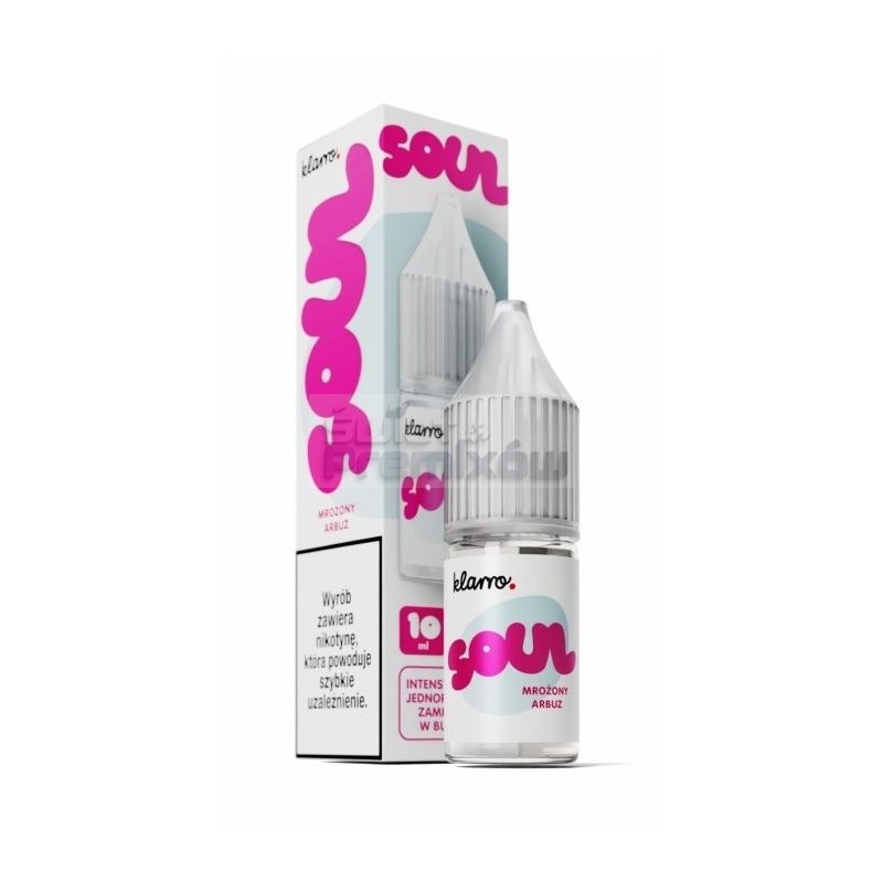 Liquid Klarro Soul Salt 10ml - Mroźony Arbuz 20mg - - - 27,90 zł - Liquid Klarro Soul Salt 10ml - Mroźony Arbuz 20mg - - - 27,90 zł -