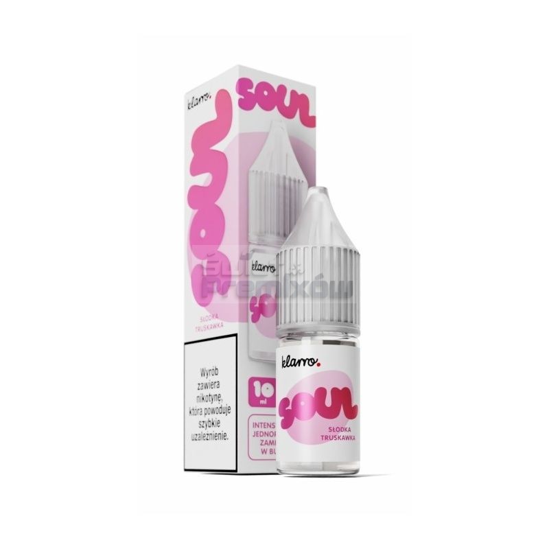 Liquid Klarro Soul Salt 10ml - Słodka Truskawka 20mg - - - 27,90 zł - Liquid Klarro Soul Salt 10ml - Słodka Truskawka 20mg - - - 27,90 zł -