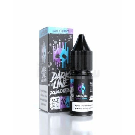 Liquid Dark Line Double Salt 10ml - Grape Menthol 20mg -  -  - 18,99 zł - 
