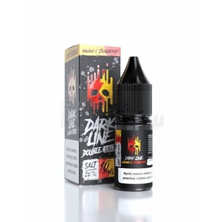Liquid Dark Line Double Salt 10ml - Strawberry Banana 20mg -  -  - 18,99 zł - 