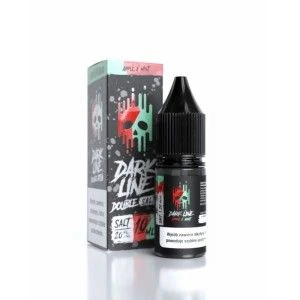 grafika Liquid Dark Line Double Salt 10ml - Apple Mint 20mg - Orzeźwiająca przyjemność!