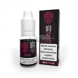 Liquid UFO Salt 10ml o mocy 20 mg soli nikotynowej w smaku Bloody - 21,99 zł - Polski (Polish)