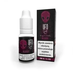 Liquid UFO Salt 10ml o mocy 20 mg soli nikotynowej w smaku Bloody - 21,99 zł - Polski (Polish)