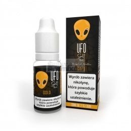 Liquid UFO Salt 10ml o mocy 20 mg soli nikotynowej w smaku GOLD - 21,99 zł - Polski (Polish)