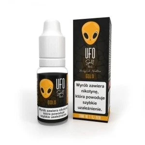 Liquid UFO Salt 10ml o mocy 20 mg soli nikotynowej w smaku GOLD - 21,99 zł - Polski (Polish)