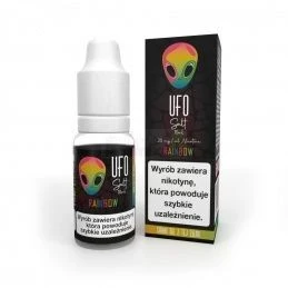 Liquid UFO Salt 10ml o mocy 20 mg soli nikotynowej w smaku RAINBOW - 21,99 zł - Polski (Polish)