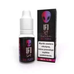 Liquid UFO Salt 10ml o mocy 20 mg soli nikotynowej w smaku RED PURPLE - 21,99 zł - Polski (Polish)