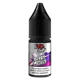 Liquid IVG Salt 10ml o mocy 20 mg soli nikotynowej w smaku Berry Medley - 22,90 zł - Polski (Polish)