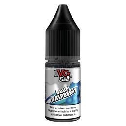 Liquid IVG Salt 10ml o mocy 20 mg soli nikotynowej w smaku Blue Raspberry - 22,90 zł - Polski (Polish)