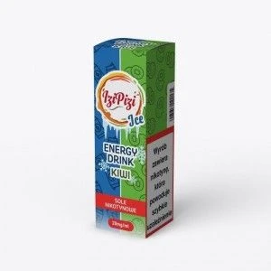 Liquid Izi Pizi Salt 10ml o mocy 20 mg soli nikotynowej w smaku Energy Drink Kiwi Ice - 18,90 zł - Polski (Polish)