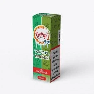 Liquid Izi Pizi Salt 10ml o mocy 20 mg soli nikotynowej w smaku Kaktus Limonka Ice - 18,90 zł - Polski (Polish)