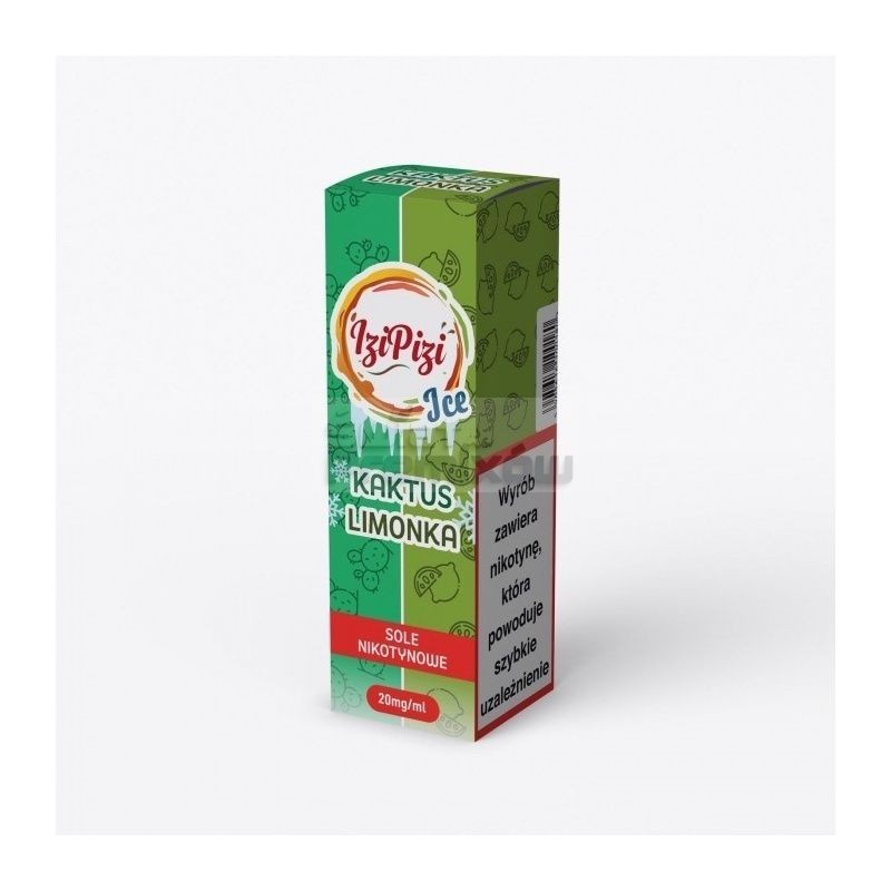 Liquid Izi Pizi Salt 10ml o mocy 20 mg soli nikotynowej w smaku Kaktus Limonka Ice - 18,90 zł - Polski (Polish) Liquid Izi Pizi Salt 10ml o mocy 20 mg soli nikotynowej w smaku Kaktus Limonka Ice - 18,90 zł - Polski (Polish)