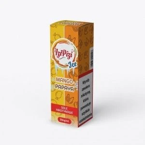 Liquid Izi Pizi Salt 10ml o mocy 20 mg soli nikotynowej w smaku Mango Papaya Ice - 18,90 zł - Polski (Polish)