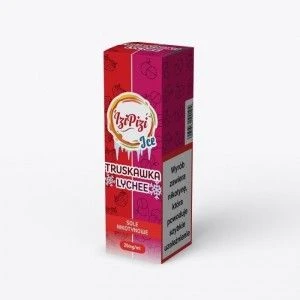 Liquid Izi Pizi Salt 10ml o mocy 20 mg soli nikotynowej w smaku Truskawka Lychee Ice - 18,90 zł - Polski (Polish)