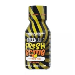 Shot Konopny GREEN OUT Fresh Bomb Citrus - Strong -  -  - 69,00 zł - Green Out Fresh Bomb Citrus Mix  smaczny, owocowy suplement