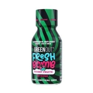 Shot Konopny GREEN OUT Fresh Bomb Forest - Strong -  -  - 69,00 zł - Green Out Fresh Bomb Forest Fruits, o smaku leśnych owoców,
