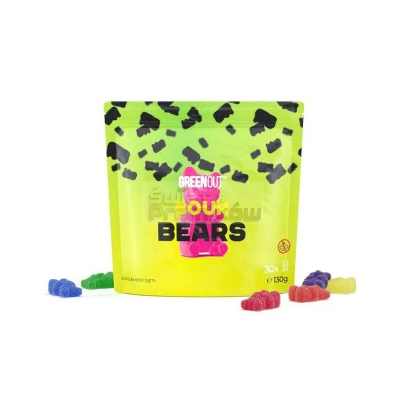Żelki Konopne GREEN OUT 130g - Sour Bears - - - 49,00 zł - Żelki Konopne GREEN OUT Sour Bears to nasz najwyższej jakości oleje Żelki Konopne GREEN OUT 130g - Sour Bears - - - 49,00 zł - Żelki Konopne GREEN OUT Sour Bears to nasz najwyższej jakości oleje