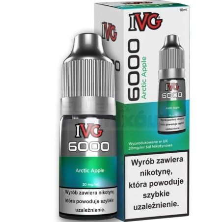 Liquid IVG Arctic Apple 10ml o mocy 20 mg soli nikotynowej - 22,90 zł - Polski (Polish)