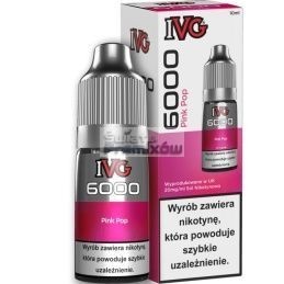 Liquid IVG 6000 10ml o mocy 20 mg soli nikotynowej w smaku Pink Pop - 22,90 zł - Polski (Polish)
