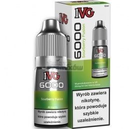 Liquid IVG 6000 10ml o mocy 20 mg soli nikotynowej w smaku Sourberry Fusion - 22,90 zł - Polski (Polish)