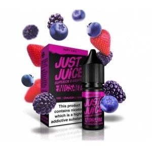 Liquid Just Juice 10ml o mocy 11 mg nikotyny w smaku Berry Burst - 23,99 zł - Polski (Polish)