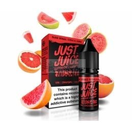 Liquid Just Juice 10ml o mocy 20 mg soli nikotynowej w smaku Blood Orange Guava - 23,99 zł - Polski (Polish)