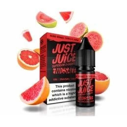 Liquid Just Juice 10ml o mocy 20 mg soli nikotynowej w smaku Blood Orange Guava - 23,99 zł - Polski (Polish)