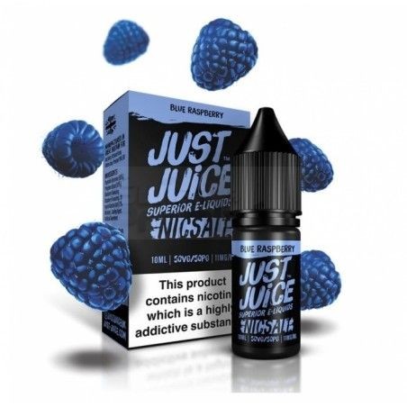Liquid Just Juice 10ml o mocy 20 mg soli nikotynowej w smaku Blue Raspberry - 23,99 zł - Polski (Polish)