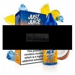 Liquid Just Juice Ice 10ml o mocy 20 mg soli nikotynowej w smaku Citron Coconut - 23,99 zł - Polski (Polish)