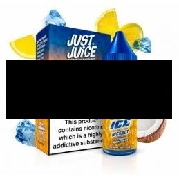 Liquid Just Juice Ice 10ml o mocy 20 mg soli nikotynowej w smaku Citron Coconut - 23,99 zł - Polski (Polish)