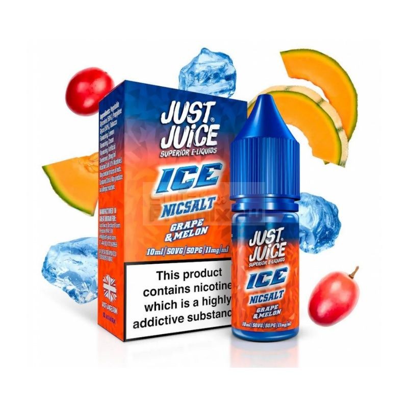 Liquid Just Juice Ice 10ml o mocy 20 mg soli nikotynowej w smaku Grape Melon - 23,99 zł - Polski (Polish) Liquid Just Juice Ice 10ml o mocy 20 mg soli nikotynowej w smaku Grape Melon - 23,99 zł - Polski (Polish)